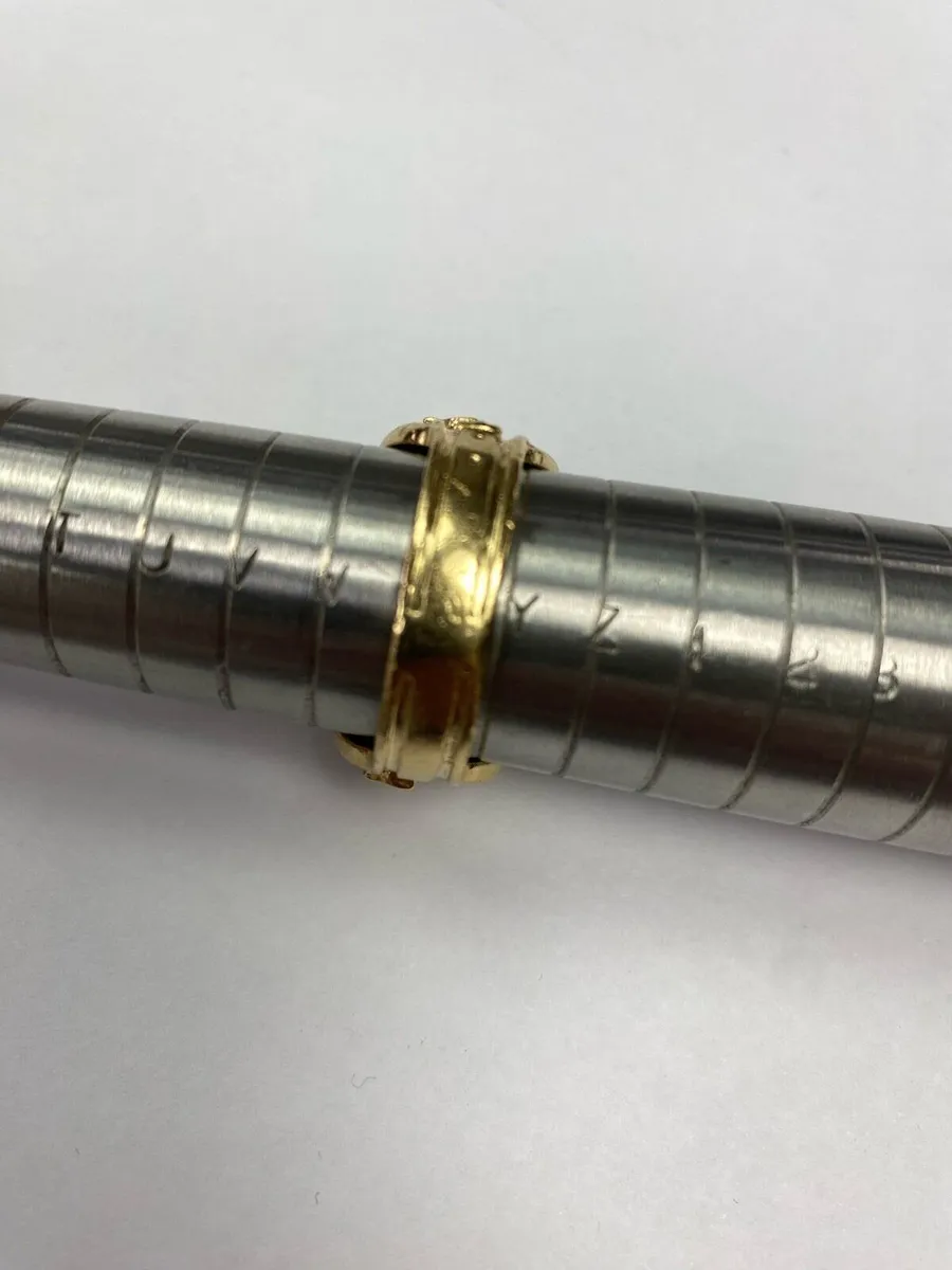 Gold saddle ring - Image 2