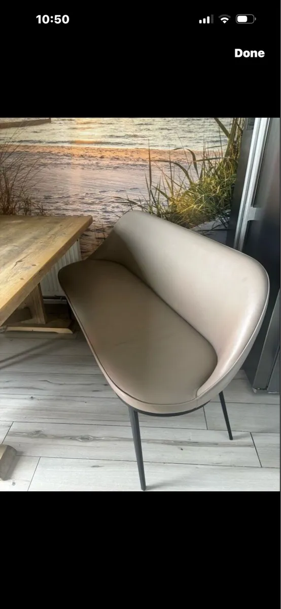 Table and bench & 2 chairs - Image 2