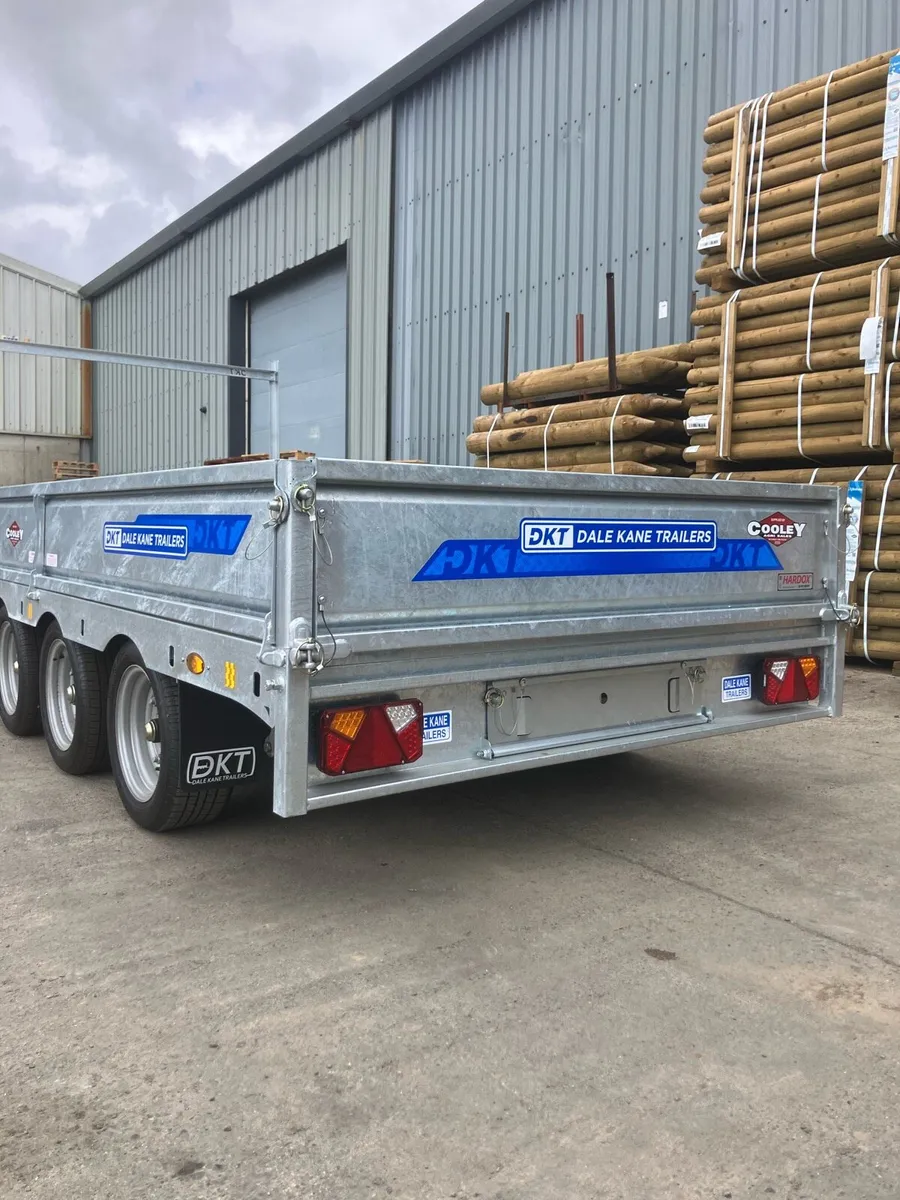 Dale Kane Trailer 12 x 6ft Flatbed - Image 2