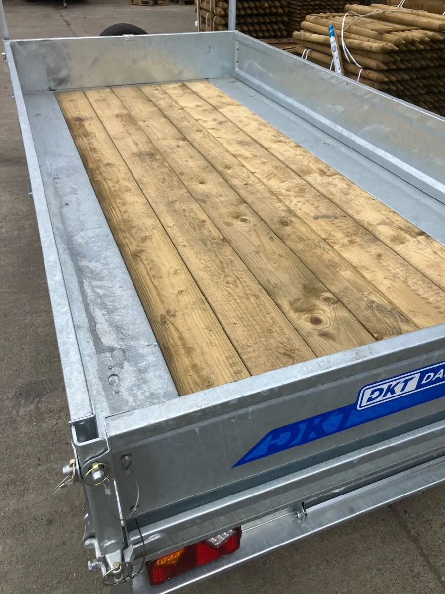 Dale Kane Trailer 12 x 6ft Flatbed - Image 3
