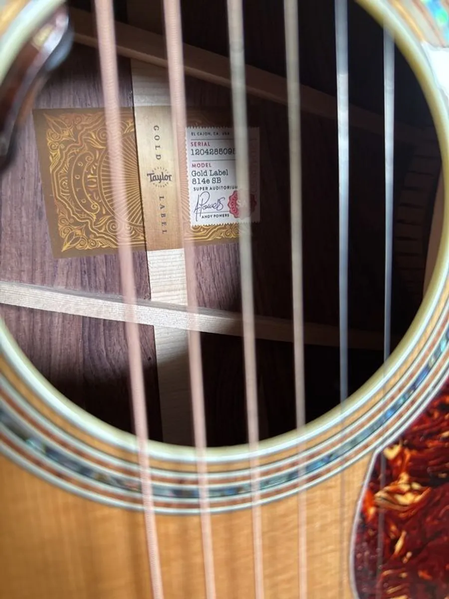 Taylor 814e Gold Label - Image 2