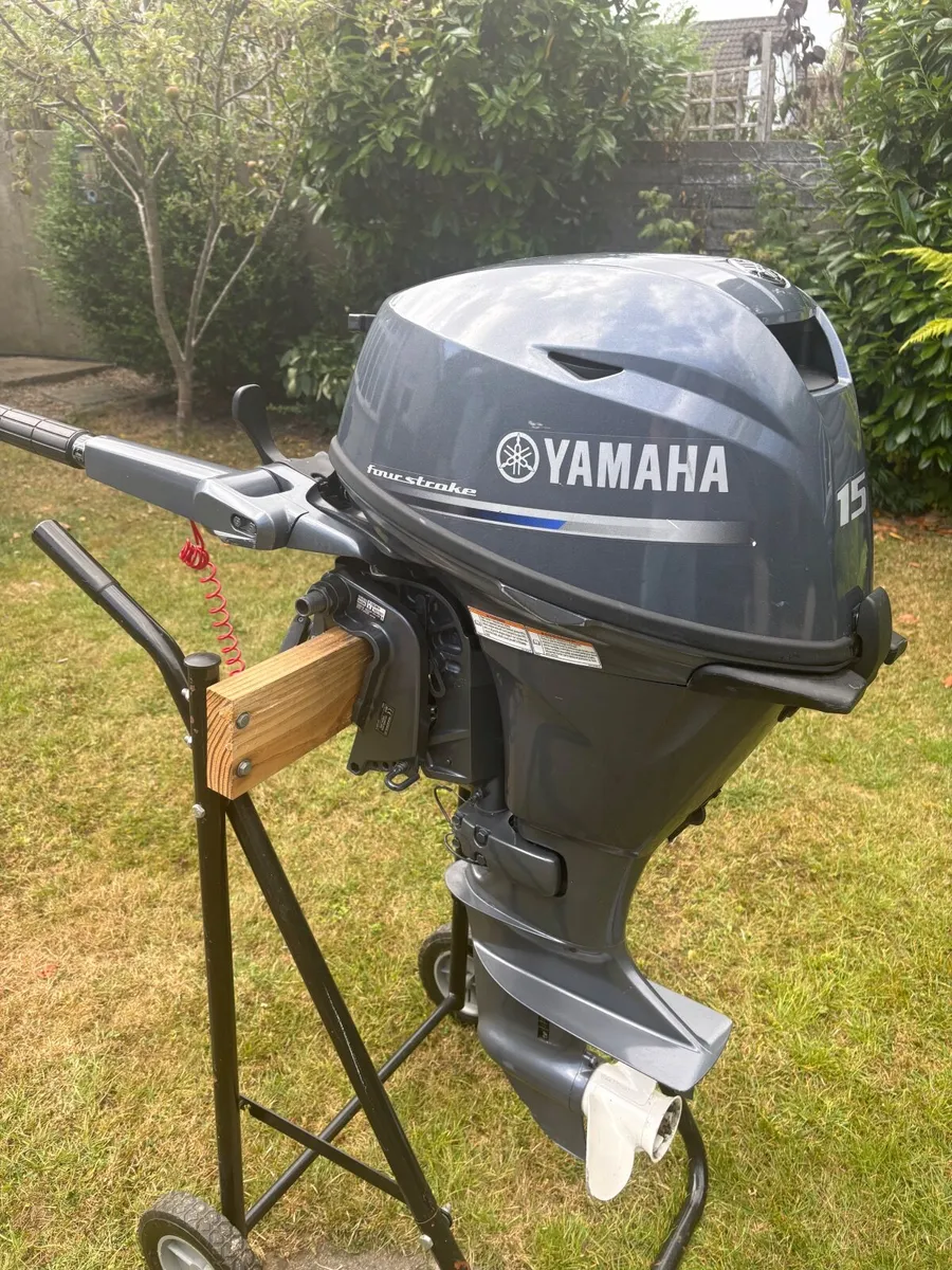 Yamaha 15hp 4 stroke engine - Image 3