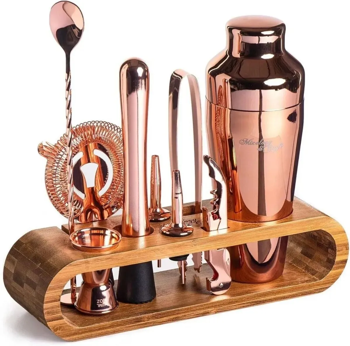 Cocktail Shaker Set Bartender Mixing Kit - Image 4