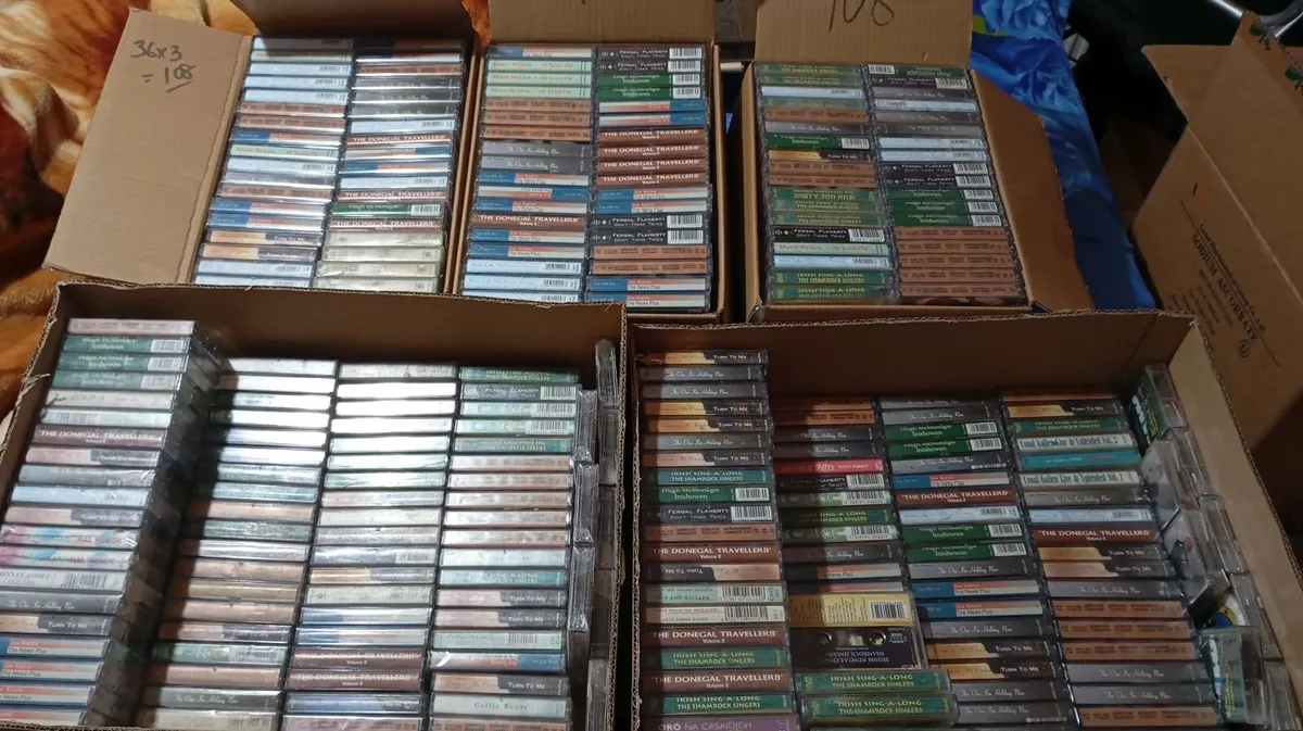 Irish country music cassettes lots. - Image 4