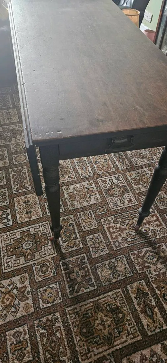 Vintage mahogany table - Image 2