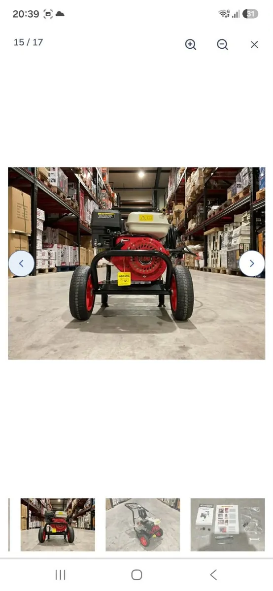Huttenberg high pressure washer priced - Image 4