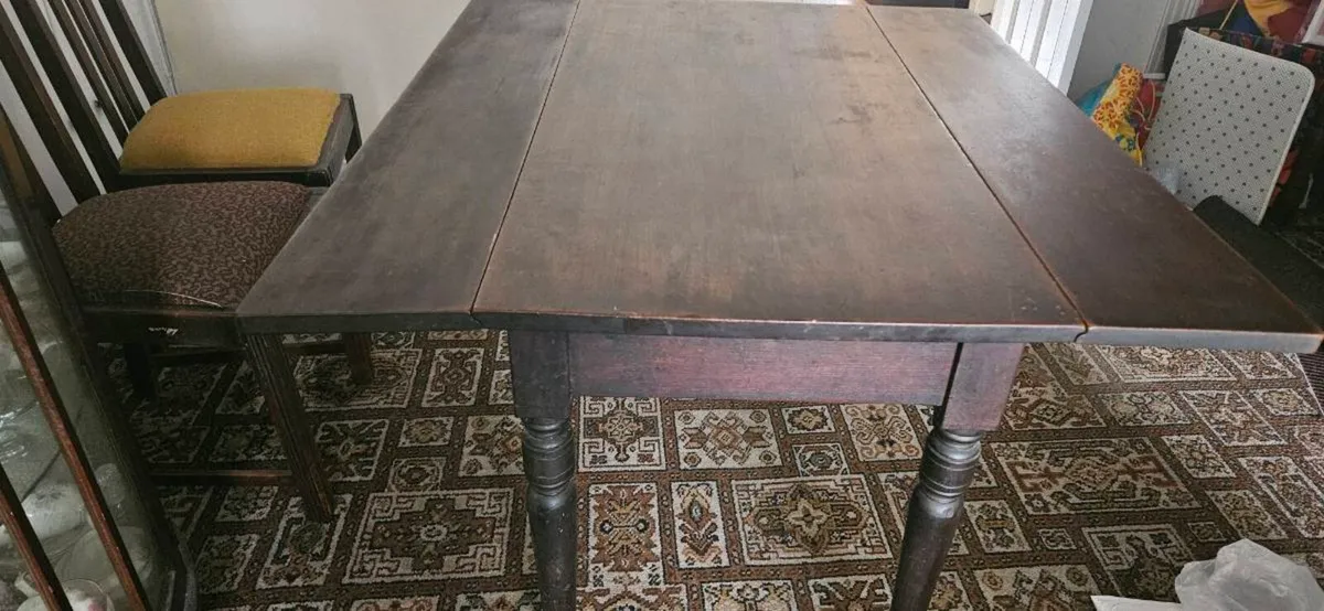 Vintage mahogany table - Image 3