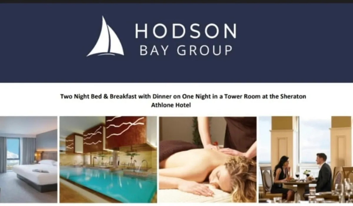 Hotel Voucher- Sheraton Athlone