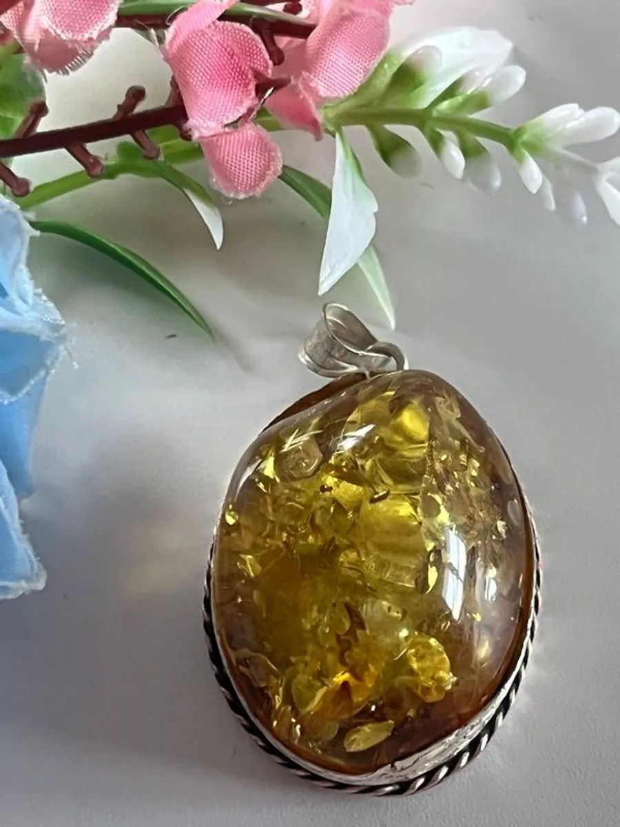 Silver Precious Stone Pendants. Beautiful Gifts! Gift Boxed. - Image 4