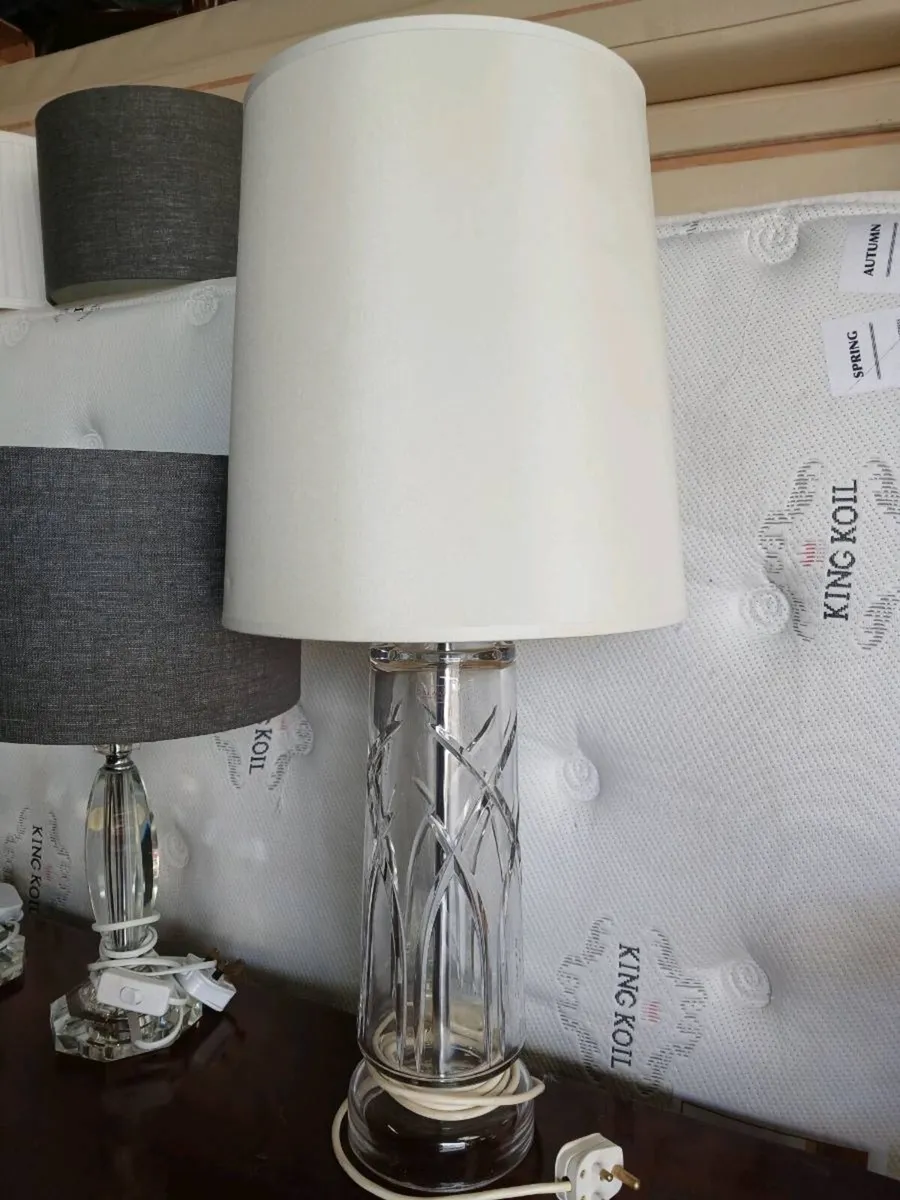 Galway Crystal lamps & shades - Image 1