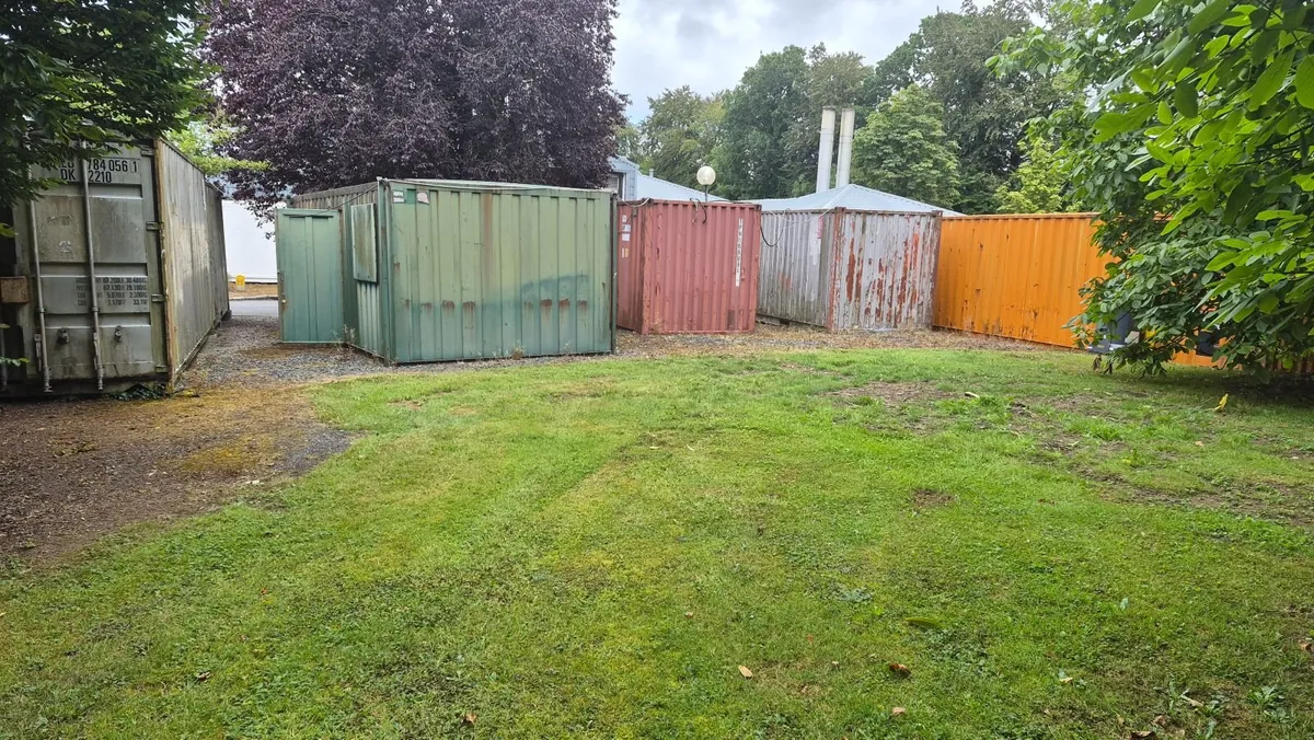 40ft and 20ft Containers plus Shelving - Image 1