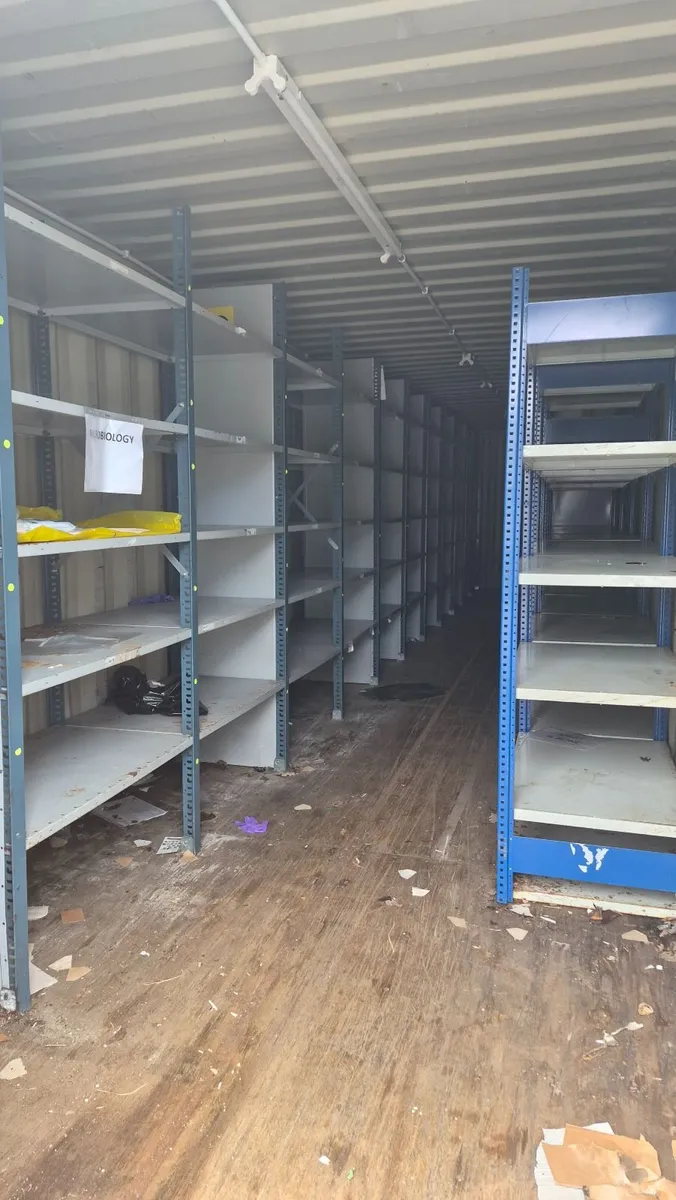 40ft and 20ft Containers plus Shelving - Image 3