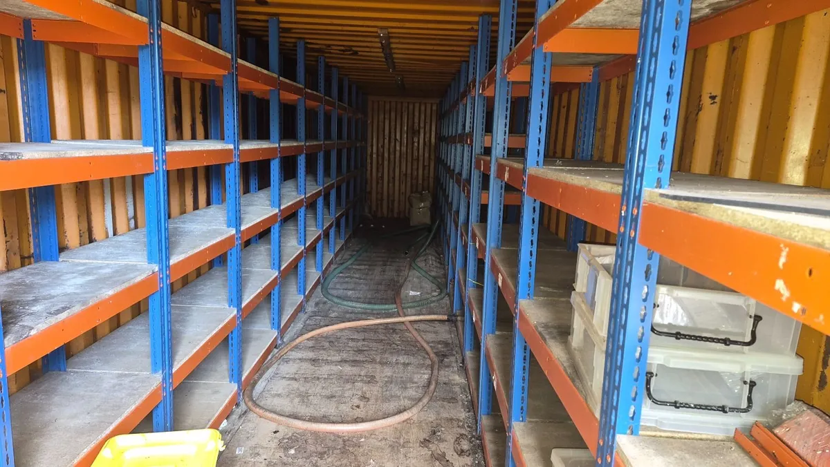 40ft and 20ft Containers plus Shelving - Image 4