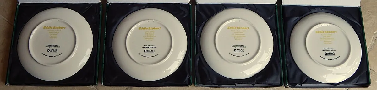 Set of 4 Eddie Stobart Porcelain Decorative Plates - Image 2