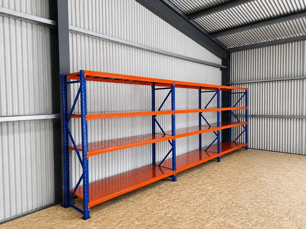 4 Tier Metal Shelving Racking Heavy Duty - Image 1