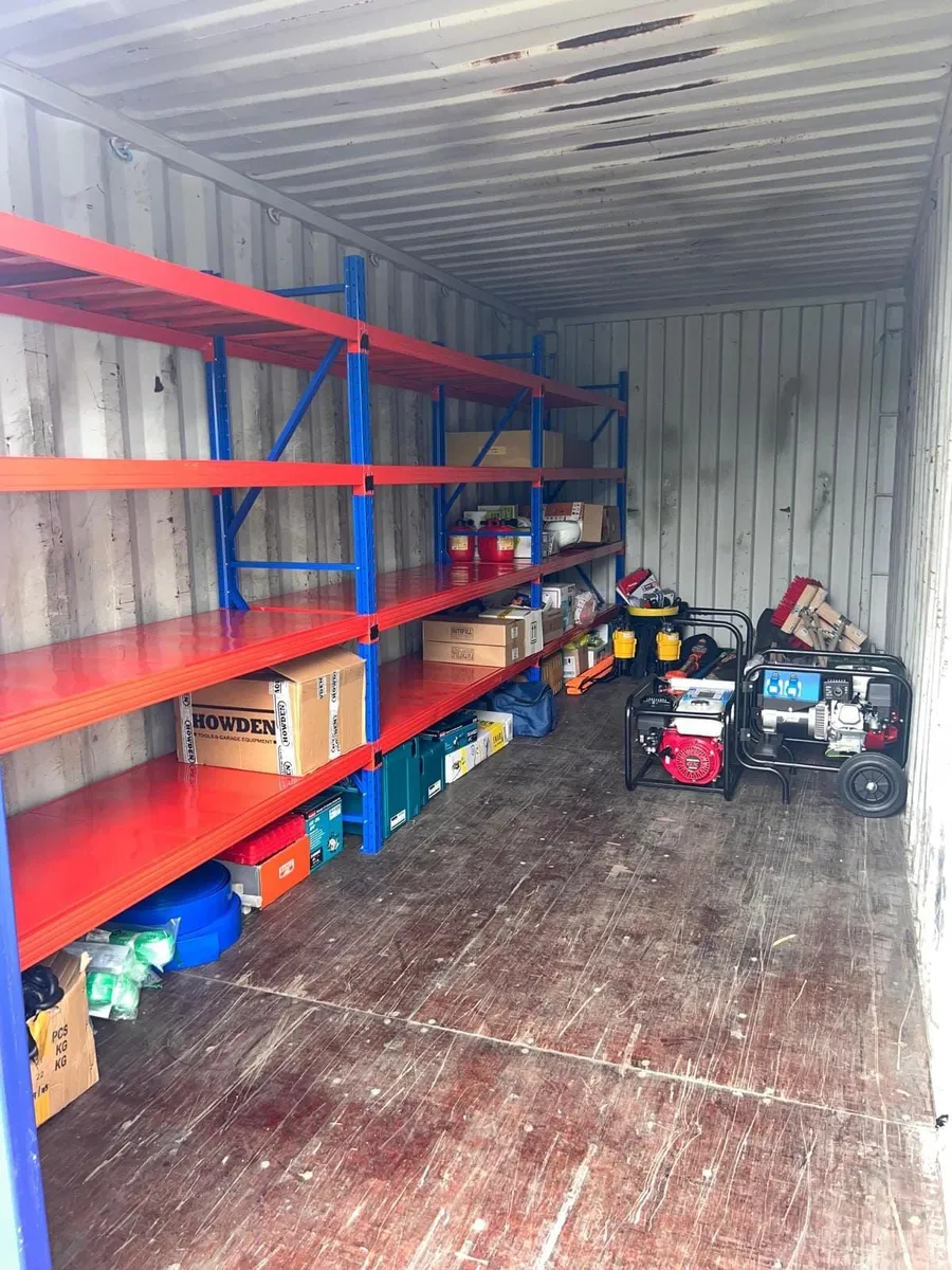 Longspan Shelving For Shipping Containers Sheds - Image 1