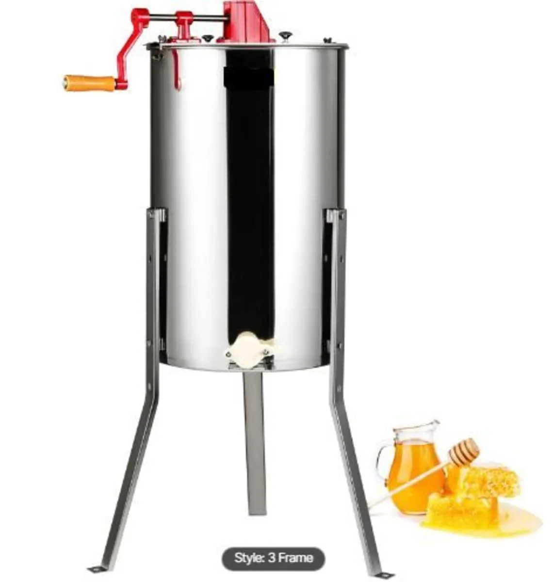 Manual Honey Extractor, 3 Frames Honey - Image 4