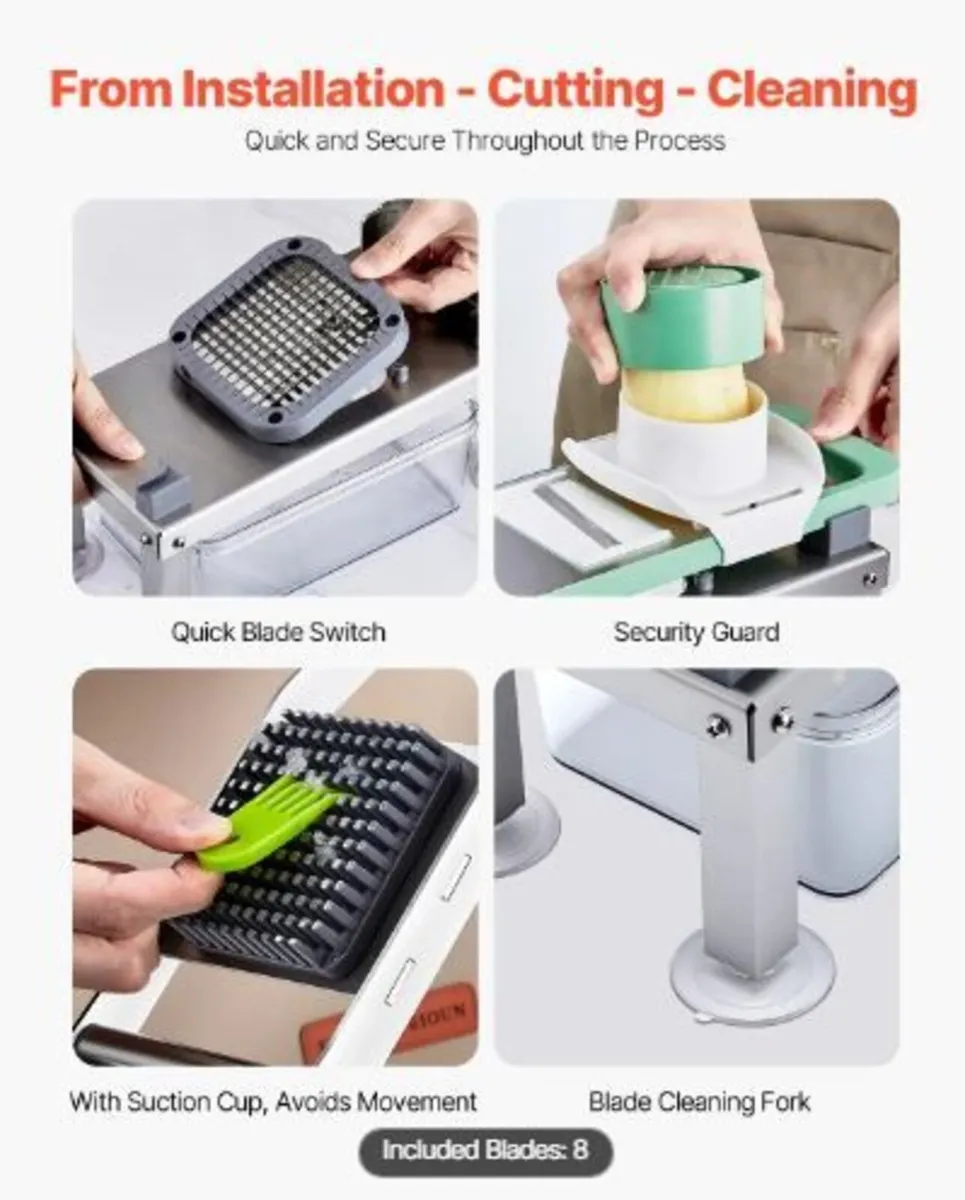 Vegetable Chopper Mandoline Slicer - Image 3
