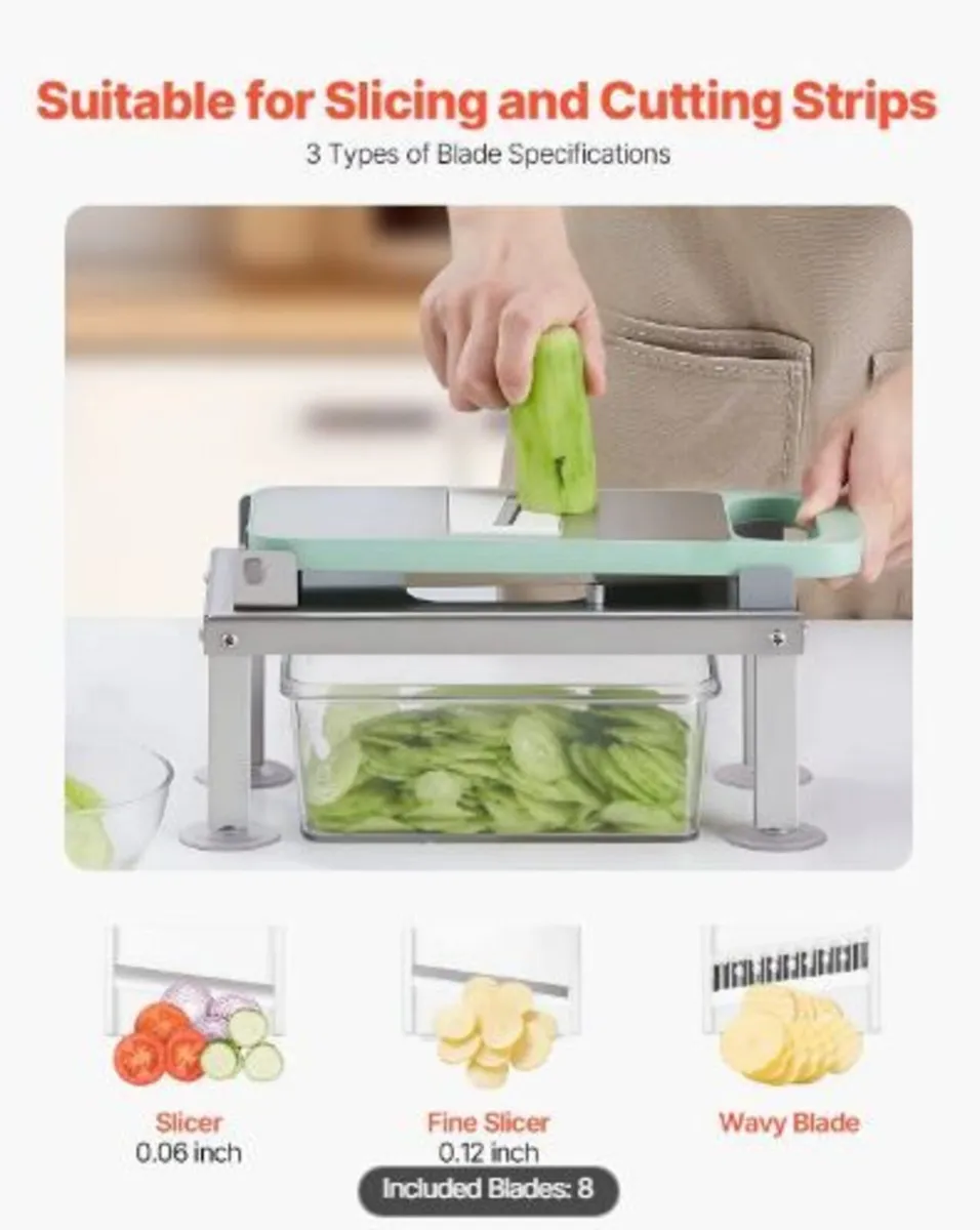 Vegetable Chopper Mandoline Slicer - Image 4