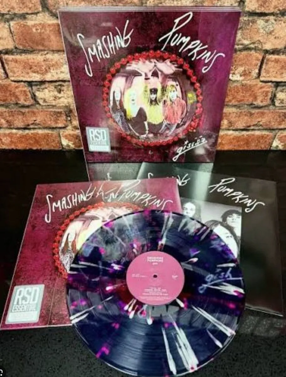 Smashing Pumpkins Gish Rare Splatter vinyl lp - Image 1