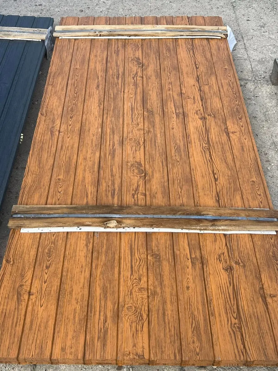 Steel Cladding - Wood Effect Steel Cladding Sheds - Image 4