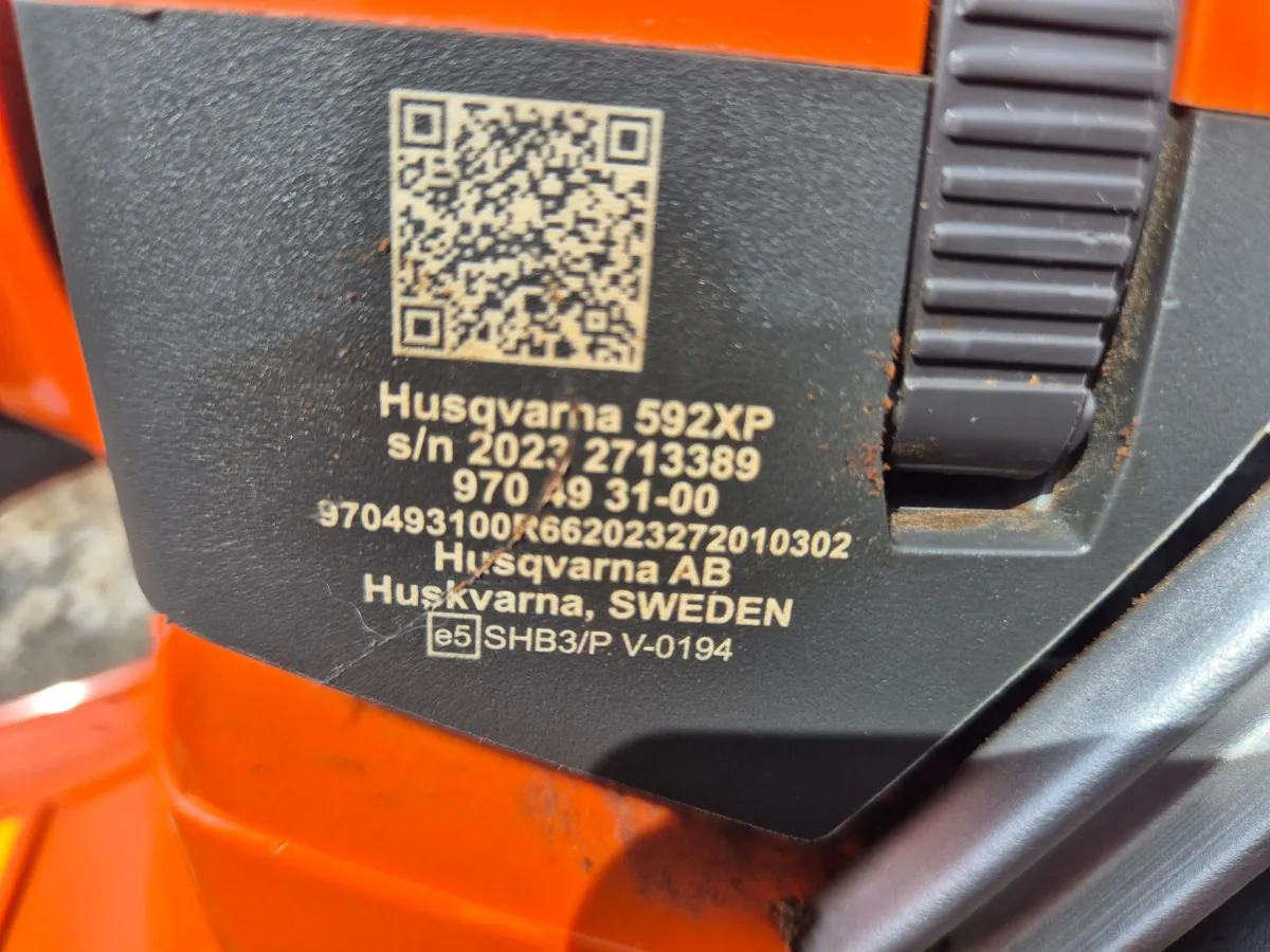 592XP HUSQVARNA CHAINSAW - Image 4