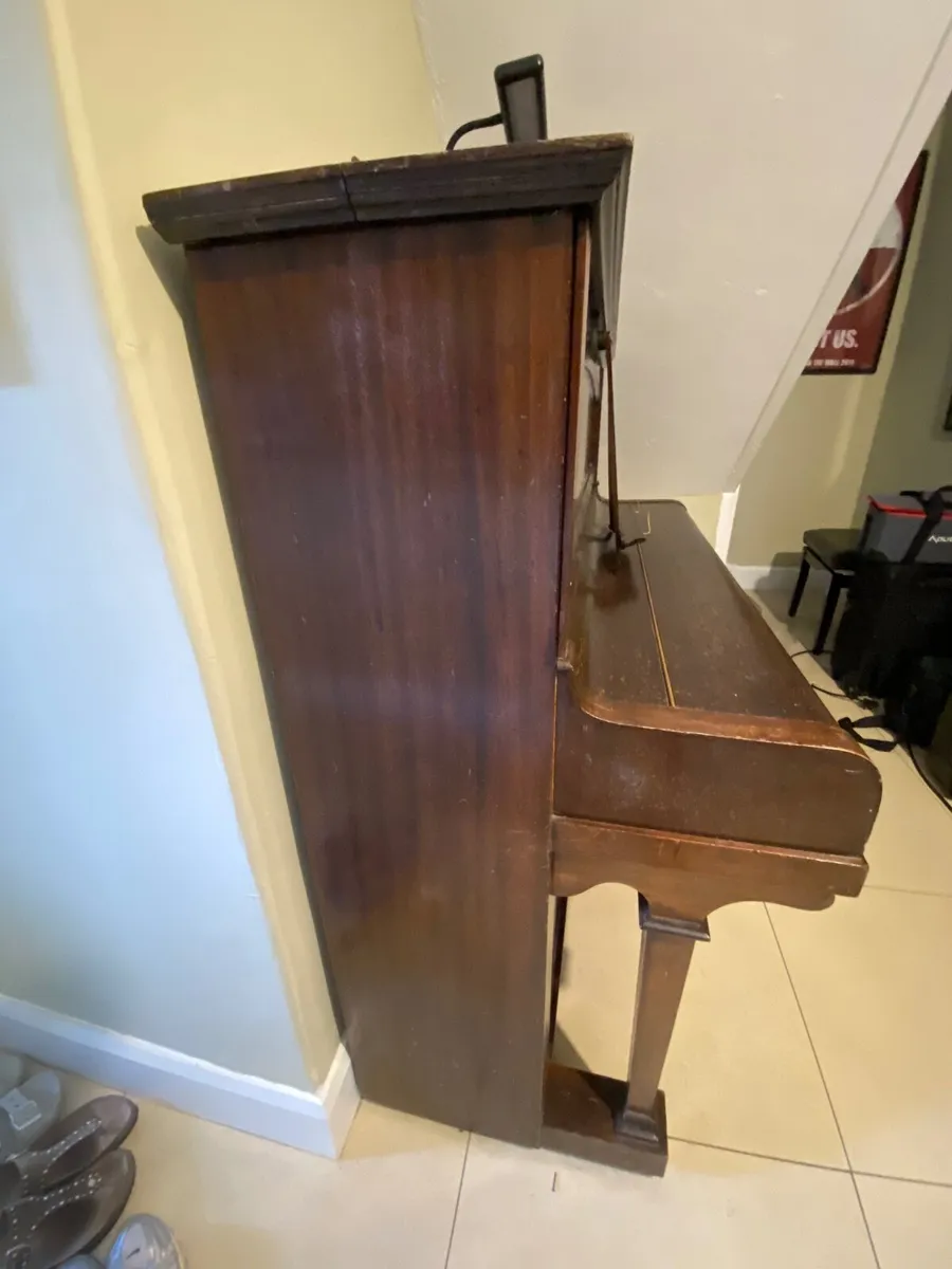 Steinback Piano & Adjustable Piano Stool - Image 2
