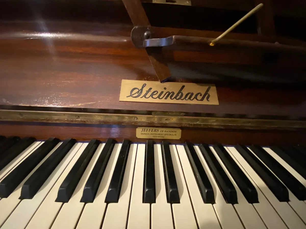 Steinback Piano & Adjustable Piano Stool - Image 3