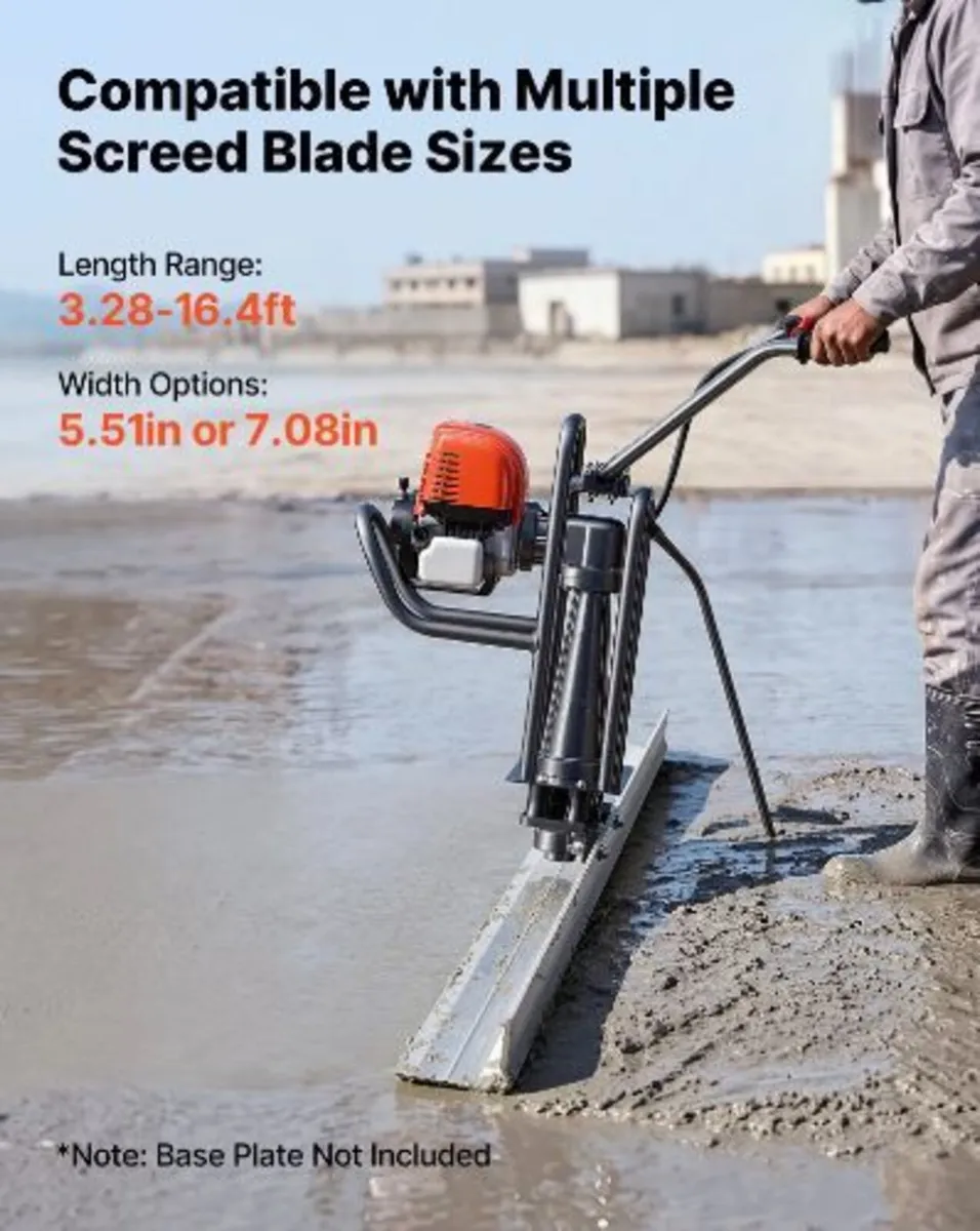 Concrete Power Screed Gas-Powered Leveling Machine - Image 4