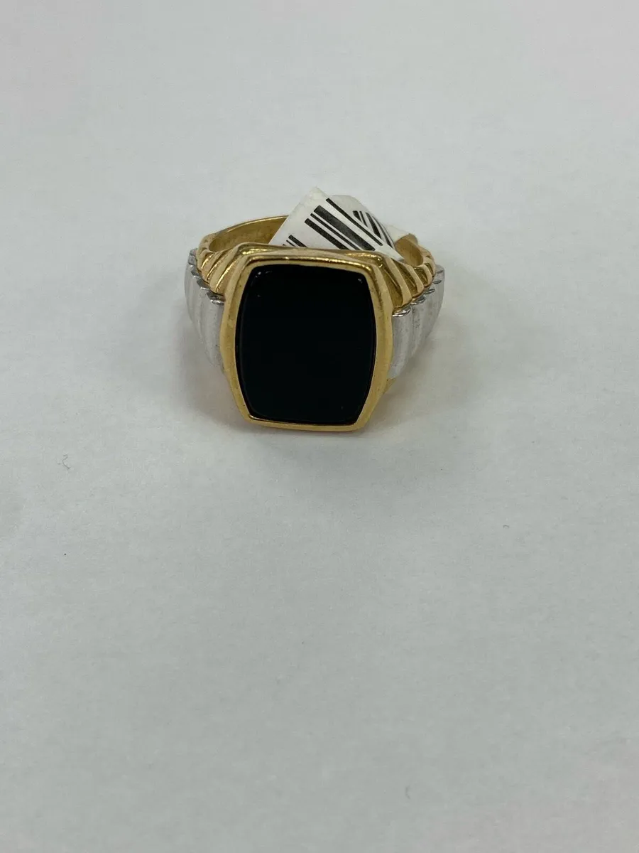9CT onyx ring - Image 1