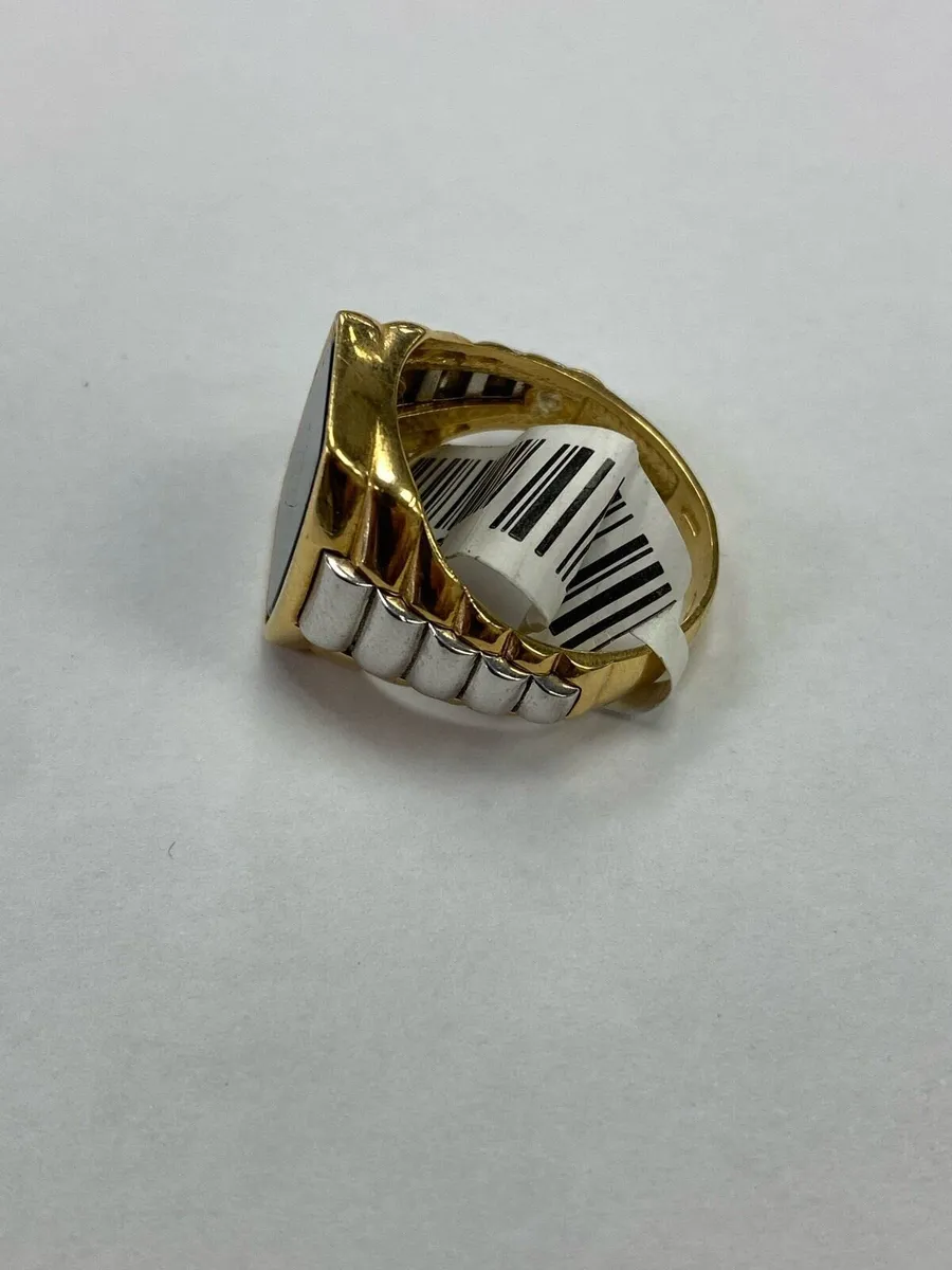 9CT onyx ring - Image 2