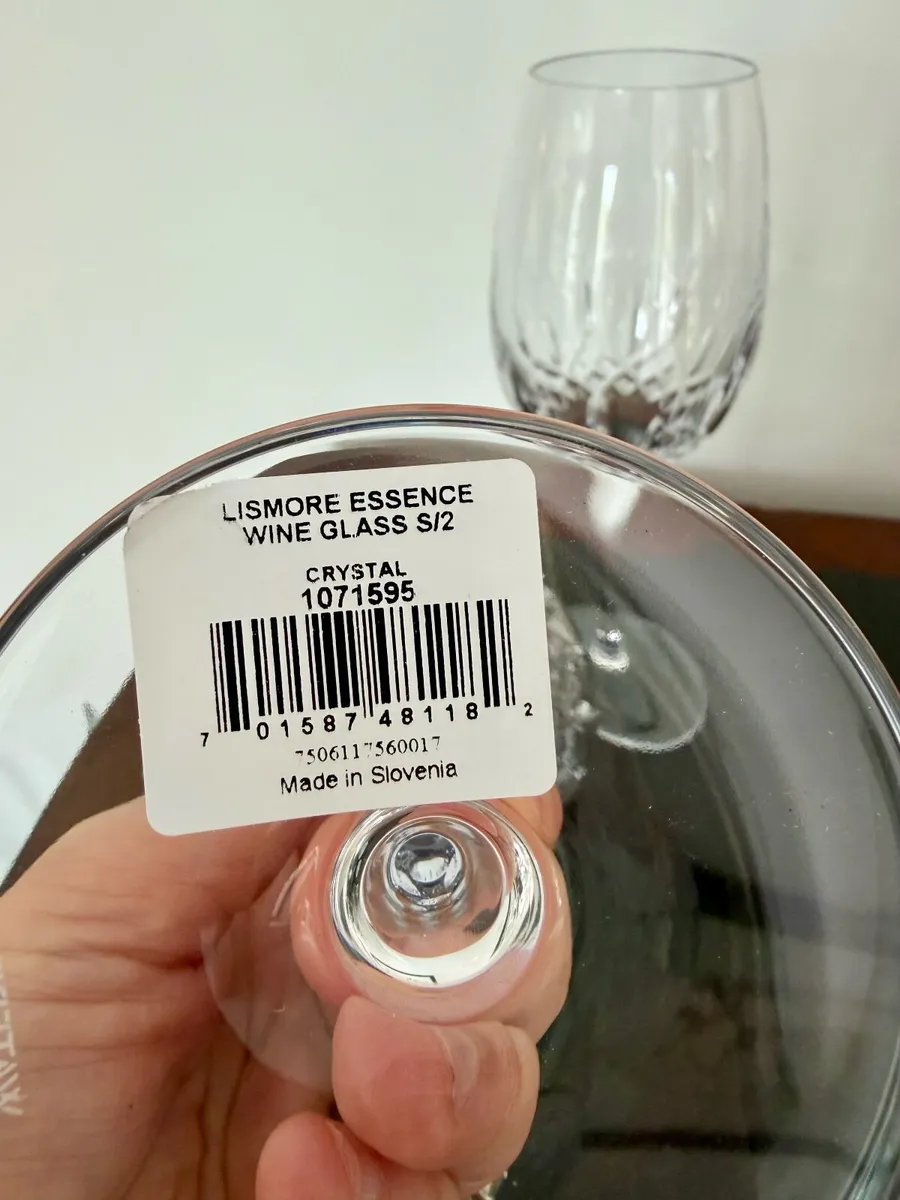 Set of Waterford Crystal Lismore Essence Glasses - Image 3