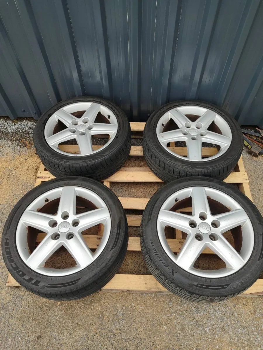 17 Inch Audi A4/A6 Sline alloys 5x112 - Image 1