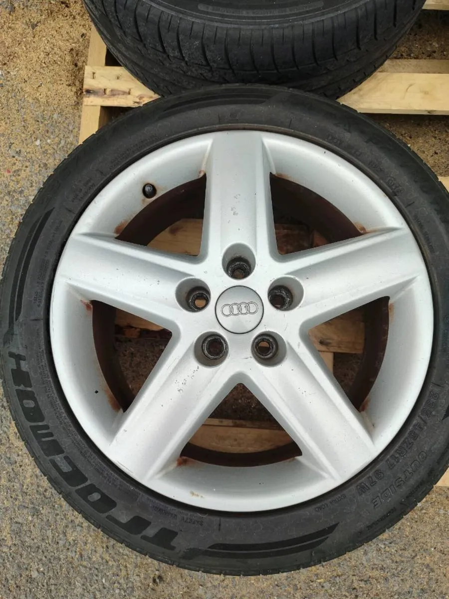 17 Inch Audi A4/A6 Sline alloys 5x112 - Image 2