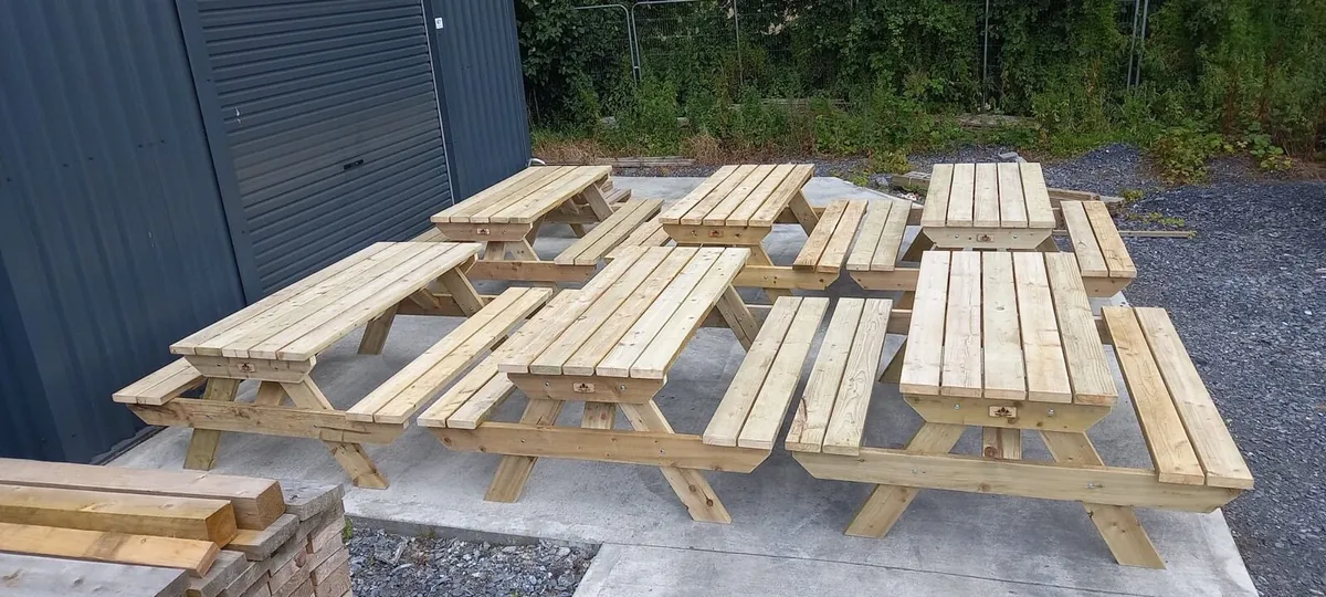 Heavy Duty Picnic Bench - Image 2