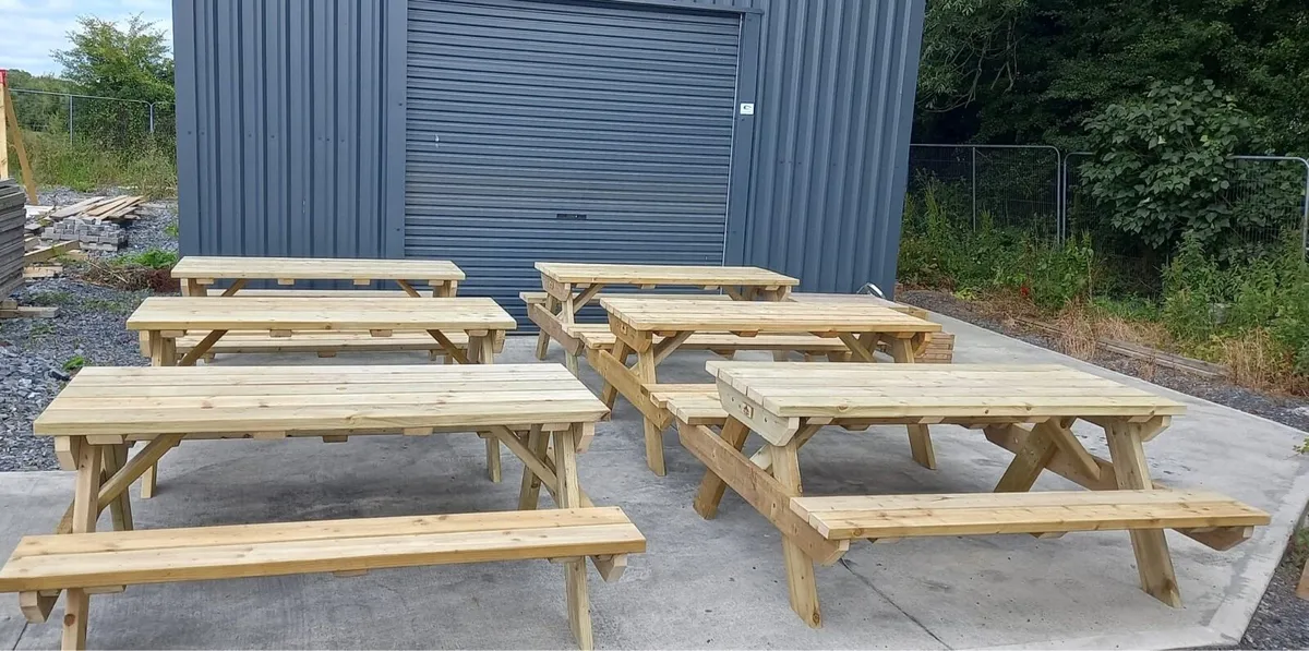 Heavy Duty Picnic Bench - Image 3
