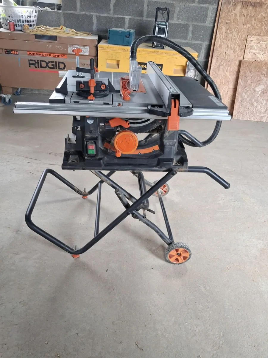 Evolution Rage 5s table saw - Image 1