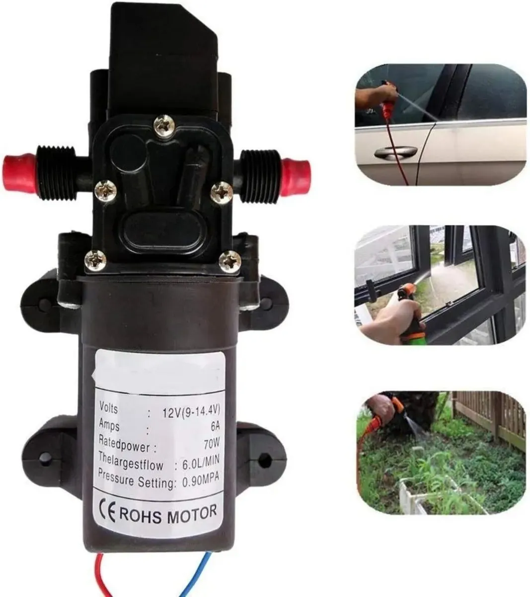 High Pressure Pump 12V Automatic Switch - Image 2