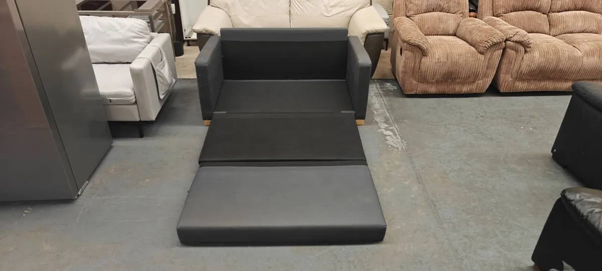 Grey Sofa Bed - Image 4