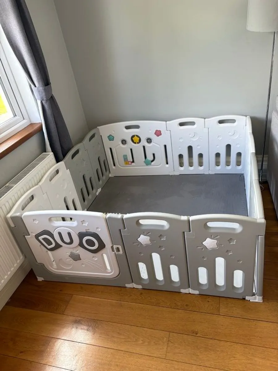 Venture All Stars Duo Baby Playpen - Image 1