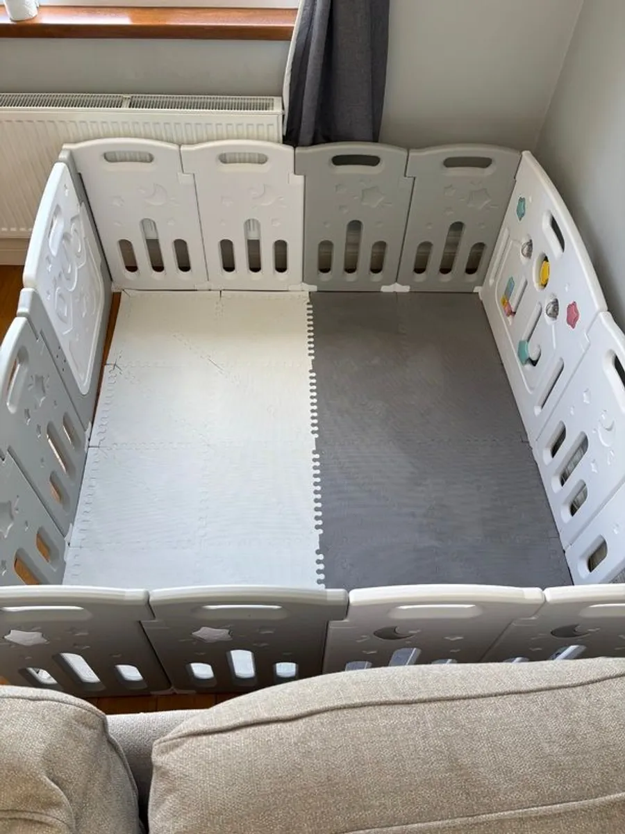 Venture All Stars Duo Baby Playpen - Image 4