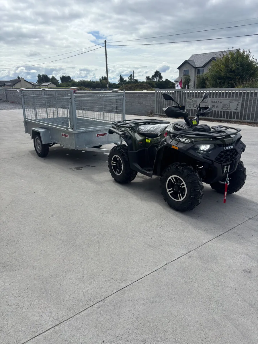 8x 4 7x4 Cronin single axel trailer - Image 1