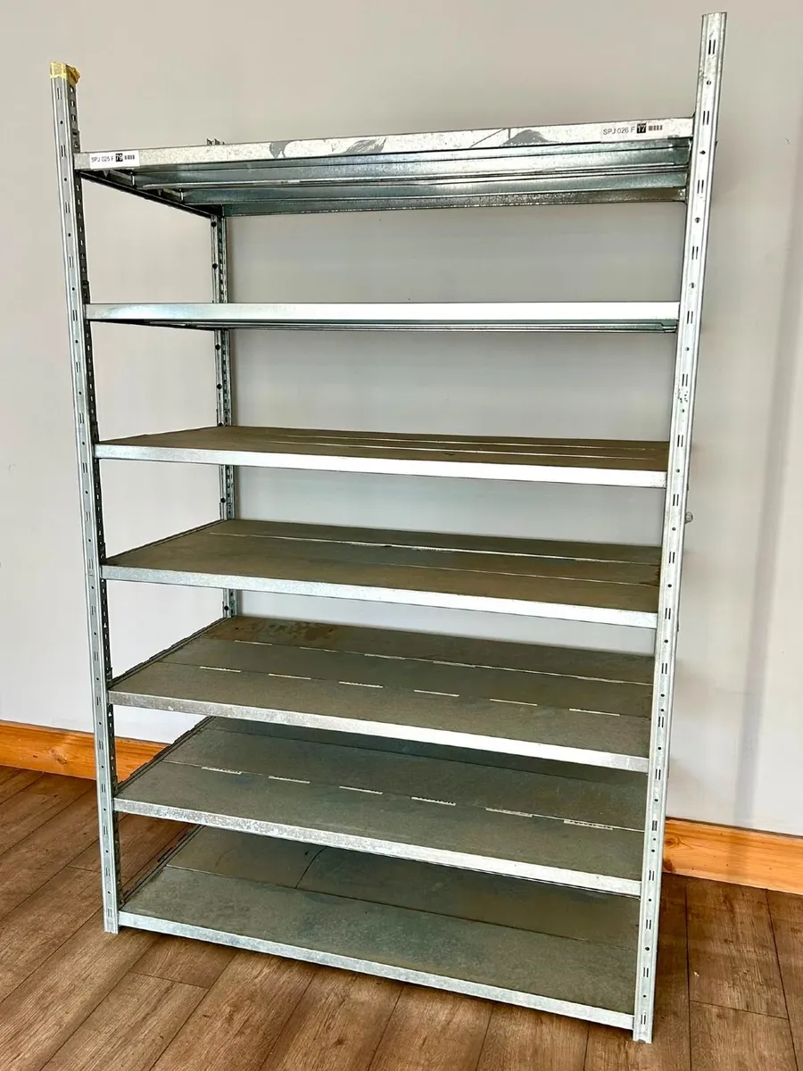 7 tier heavy duty part shelving - Image 1