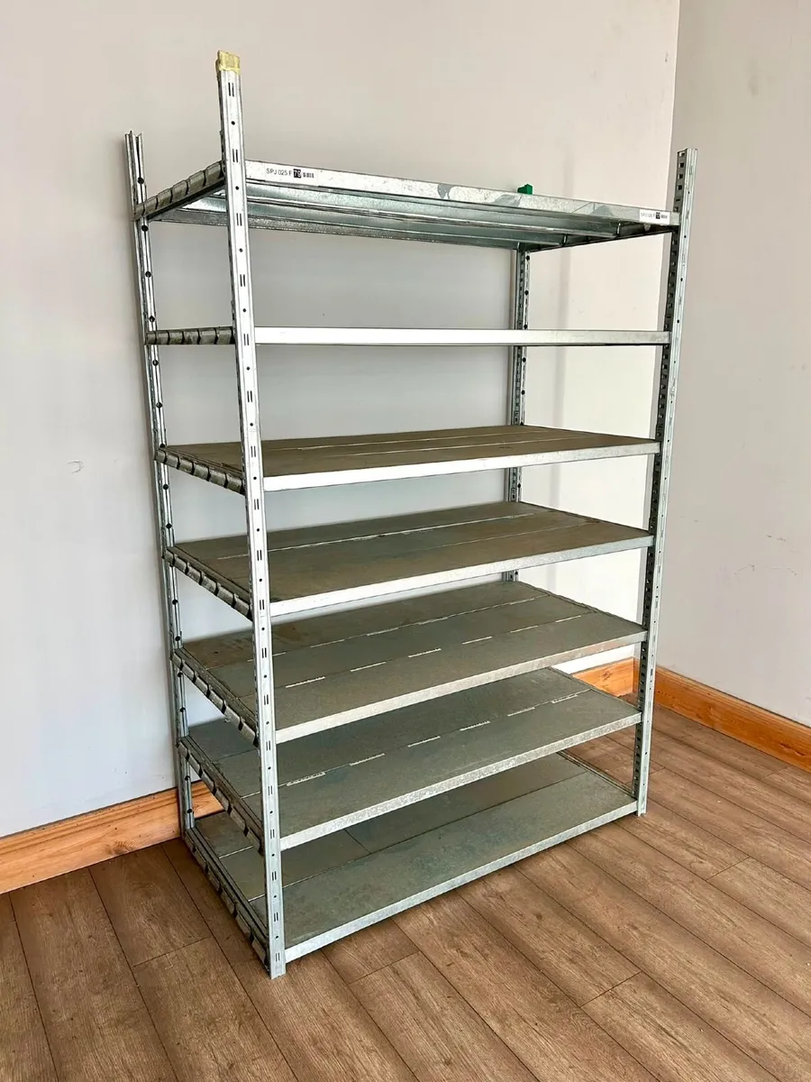 7 tier heavy duty part shelving - Image 3