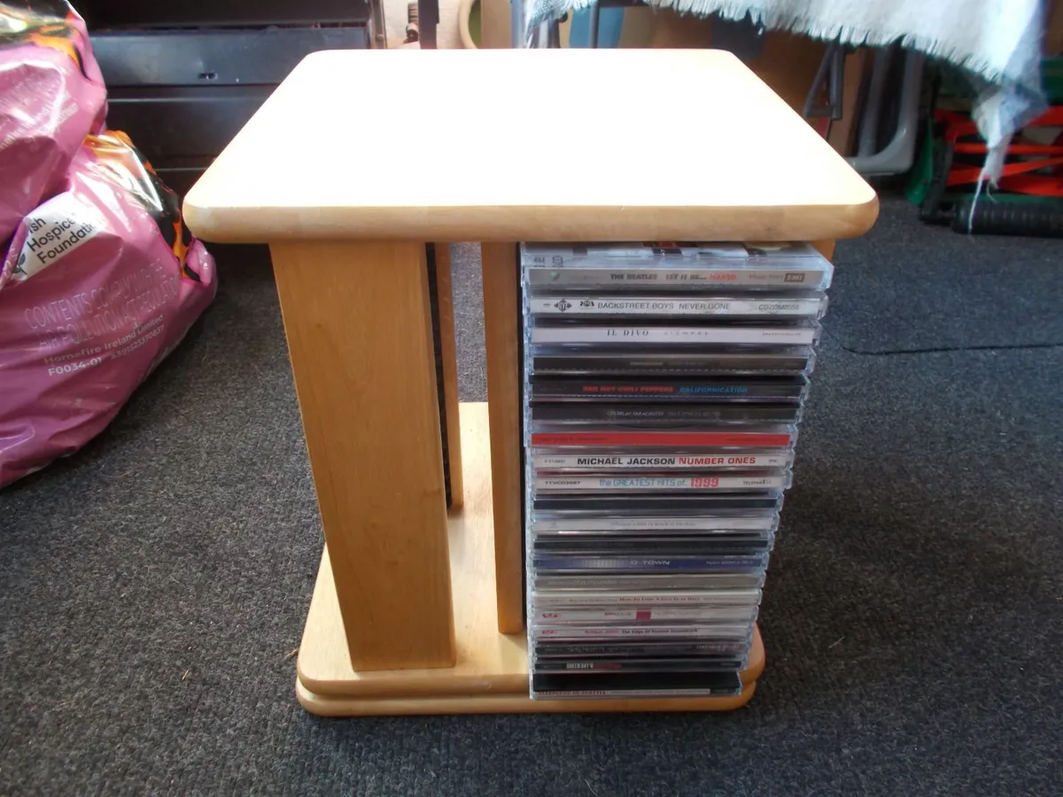 Rotating 80 CD Rack Holder - Image 1