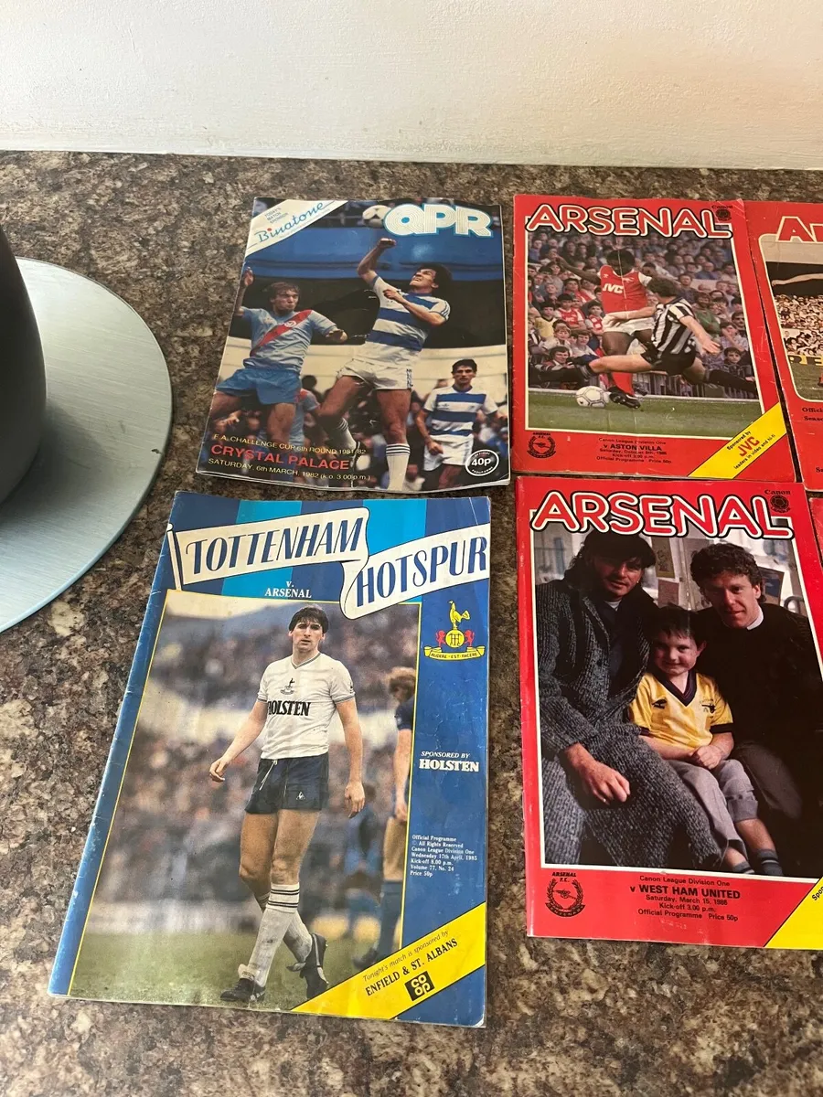 Old and Vintage Football programs - Image 4