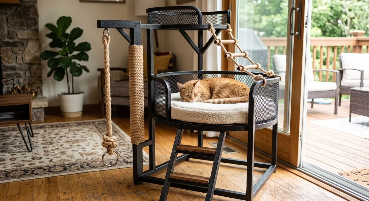 Premium Modular Cat Trees & Beds – Powder Coated - Image 2