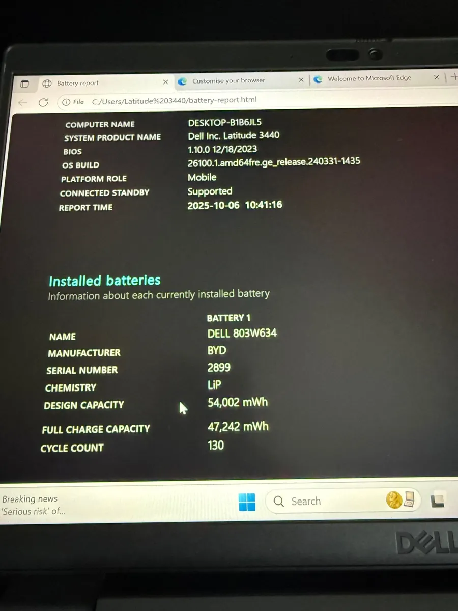 Dell Latitude 3440 Laptop i5-13th/16GB/256SSD/FHD - Image 3