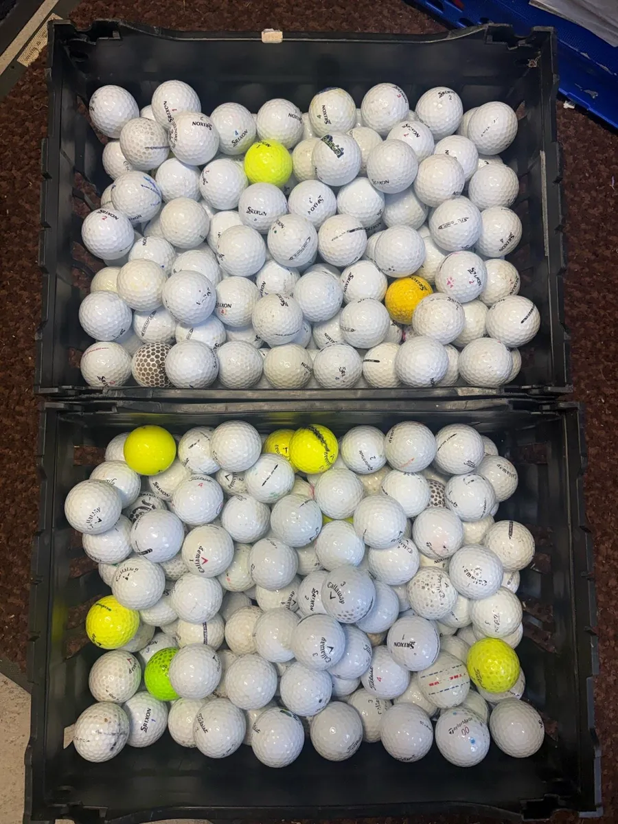 100 Top Brand Golf Balls - Image 1