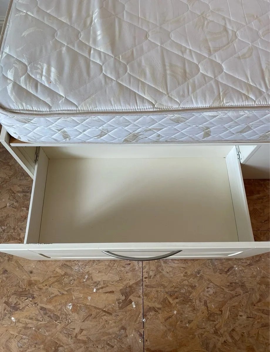 Single Bed Frame with Mattress - Image 3